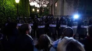 Police clearing pro-Palestinian tent encampment at George Washington University, dozens arrested