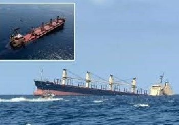 Ship attacked by Yemen’s Houthi rebels in fatal assault sinks in Red Sea in their second sinking