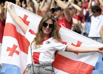 Georgia celebrates historic 1st Euros point