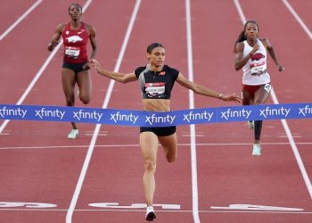 Levrone sets world lead in 400m hurdles