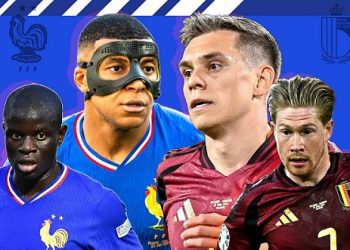 Euro 2024: Belgium, France in head-on clash