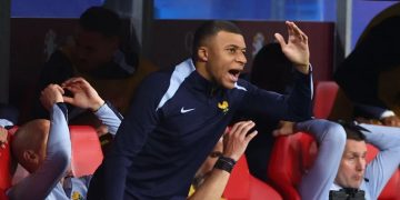 Deschamps says ‘wise decision’ to keep Mbappe on bench