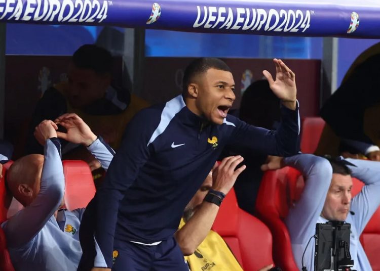 Mbappe watched on from the bench as some wasteful finishing from Les Bleus meant they failed to guarantee their place in the last 16 of Euro 2024 with a game to spare.