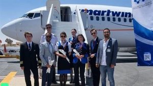 After a two-year hiatus, Marsa Matrouh International Airport receives first flight from Warsaw 3 - Egyptian Gazette After a two-year hiatus, Marsa Matrouh International Airport receives first flight from Warsaw 2 - Egyptian Gazette