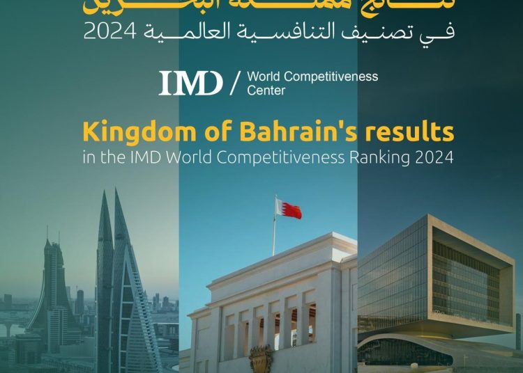 Bahrain soars to 21st globally in IMD’s World Competitiveness Ranking 1 - Egyptian Gazette