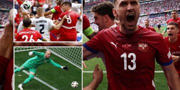 Serbia denies Slovenia 1st Euro win 1 - Egyptian Gazette Serbia denies Slovenia 1st Euro win