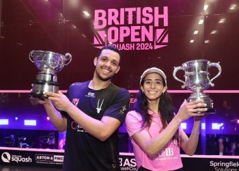 Egyptian duo captures British Open titles