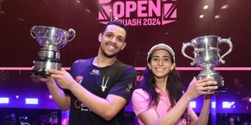 Egyptian duo captures British Open titles