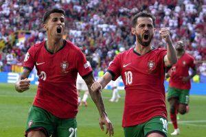 Portugal coasts into Euro 2024 last-16 5 - Egyptian Gazette Portugal coasts into Euro 2024 last-16 4 - Egyptian Gazette