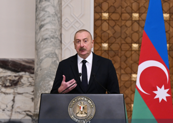 Azerbaijani president asserts importance of boosting ties with Egypt