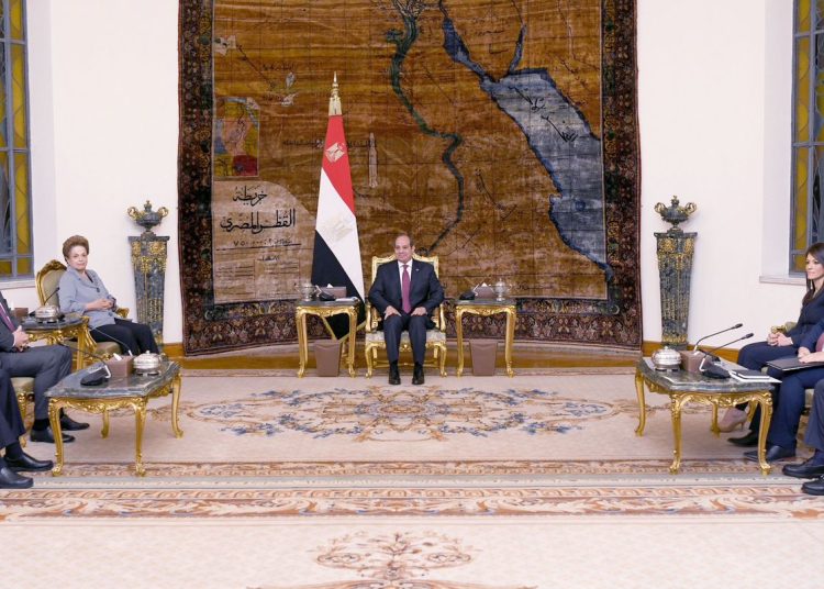 President receives Chief of New Development Bank 1 - Egyptian Gazette
