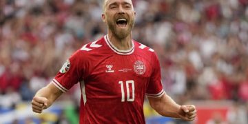 Eriksen’s fairytale Euro comeback spoilt by Slovenia