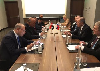 Shoukry welcomes meeting of FMs of Russia, 5 Arab countries to probe settlement in region