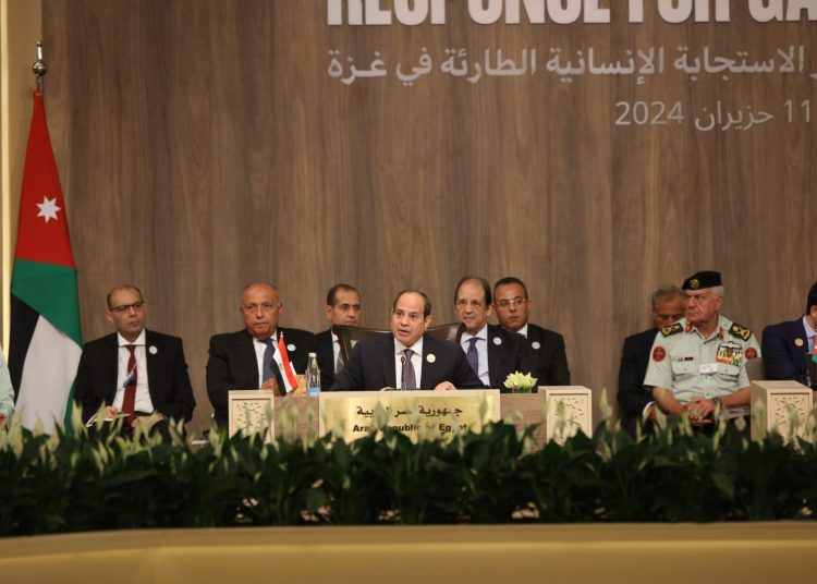 President calls for sustainable ceasefire, end to Israeli siege 1 - Egyptian Gazette