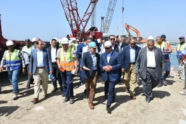 Transport minister inspects Dekheila port, Tahya Misr multipurpose station at Alexandria port 2 - Egyptian Gazette Transport minister inspects Dekheila port, Tahya Misr multipurpose station at Alexandria port 1 - Egyptian Gazette