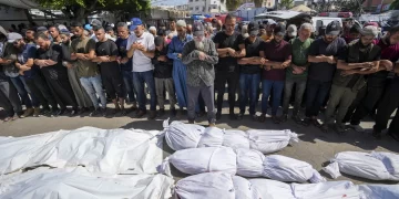 Israeli strike kills at least 33 people at Gaza school
