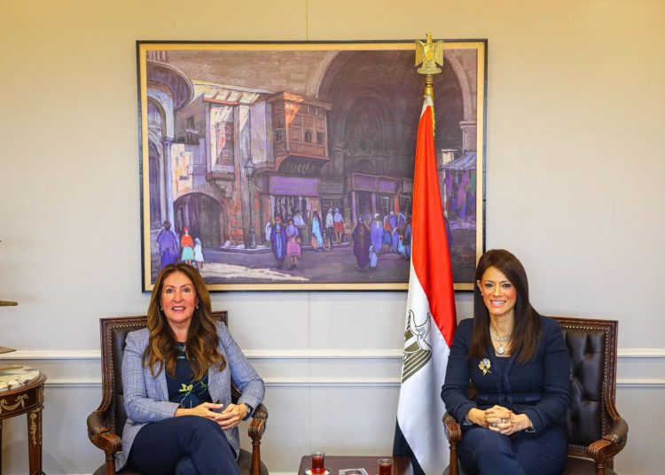 Int'l coop. min., US amb. sign 8 grant development deals worth $130 mn 2 - Egyptian Gazette Int'l coop. min., US amb. sign 8 grant development deals worth $130 mn 1 - Egyptian Gazette