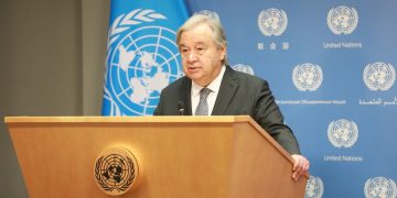 Guterres urges working together to build sustainable future