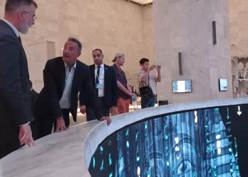 Serbian minister explores ancient history at National Museum of Egyptian Civilisation in Cairo