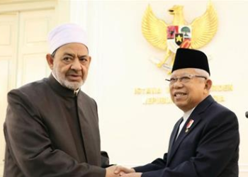 Al Azhar imam, Indonesian VP probe bolstering joint cooperation