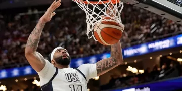 USA beats Australia 98-92 in Abu Dhabi