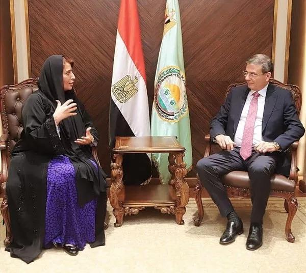 Agriculture min., UAE amb. review enhancing agricultural co-operation 1 - Egyptian Gazette