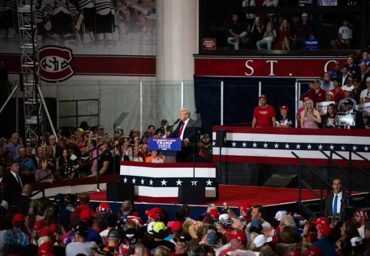 Trump tells Christians they won't have to vote again after November US election 2 - Egyptian Gazette Trump tells Christians they won't have to vote again after November US election 1 - Egyptian Gazette