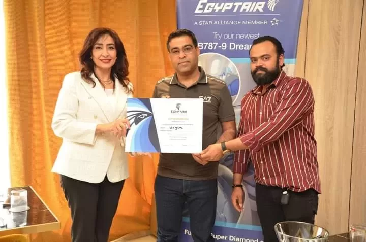 National carrier honours top travel agents in Algeria 2 - Egyptian Gazette National carrier honours top travel agents in Algeria 1 - Egyptian Gazette