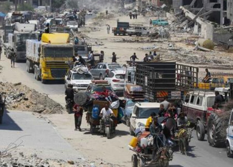 Gaza war grinds on as forcibly displaced run out of space to shelter - UN 2 - Egyptian Gazette Gaza war grinds on as forcibly displaced run out of space to shelter - UN 1 - Egyptian Gazette