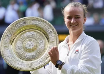 Krejcikova claims Wimbledon crown