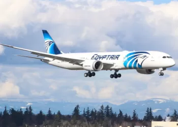 1st EgyptAir flight from Cairo to Zurich, Switzerland, launched