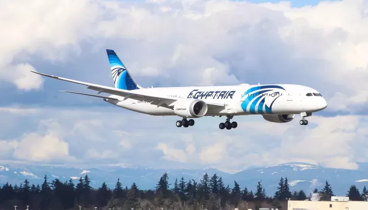 1st EgyptAir flight from Cairo to Zurich, Switzerland, launched 1 - Egyptian Gazette
