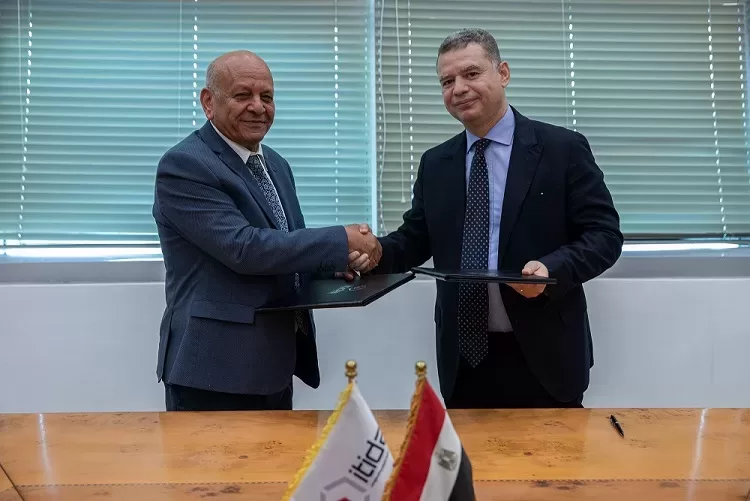 Engineer Ahmed El-Zaher, CEO of ITIDA, and Dr. Mostafa Saleh, Informatique’s Chairman of the Board