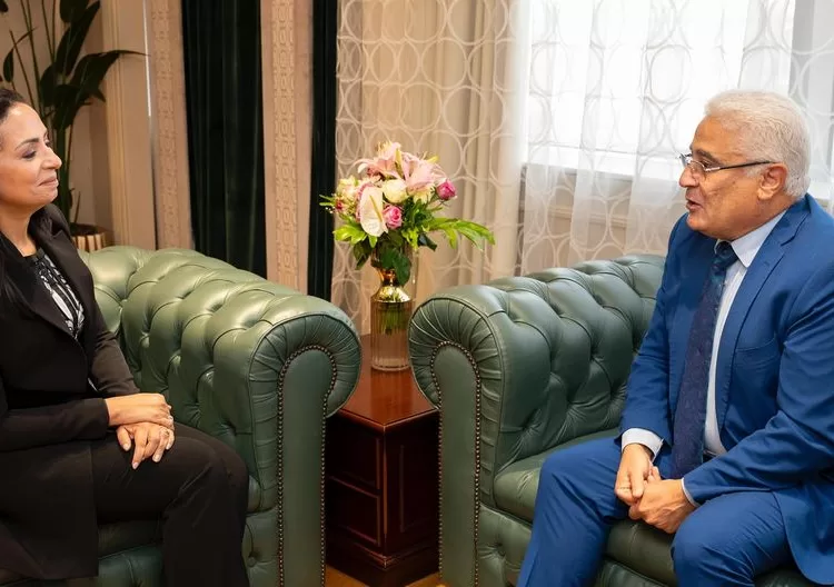 Social solidarity min., NOSI head review improving insurance services 2 - Egyptian Gazette Social solidarity min., NOSI head review improving insurance services 1 - Egyptian Gazette