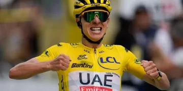 Pogacar wins stage 14 of Tour de France
