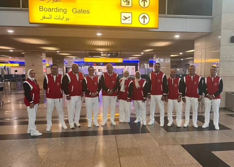 Egyptian Olympic mission arrives in Paris 1 - Egyptian Gazette