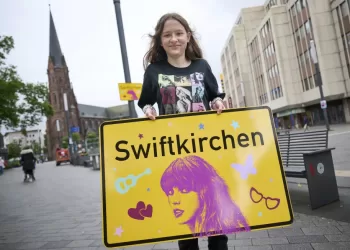 With Taylor Swift heading to Germany, one city has taken her name — at least for a few weeks