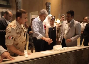 Tourism min. inspects Grand Egyptian Museum