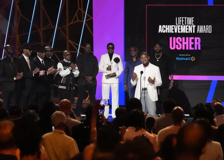 BET says ‘audio malfunction’ caused heavy censorship of Usher’s speech at the 2024 BET Awards 1 - Egyptian Gazette
