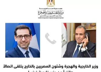 Egyptian, French FMs discuss over phone latest regional developments