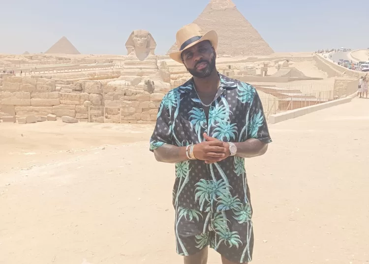 Jason Derulo explores Egypt's Giza Pyramids during concert visit 2 - Egyptian Gazette Jason Derulo explores Egypt's Giza Pyramids during concert visit 1 - Egyptian Gazette
