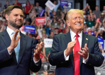 Trump holds first rally after assassination attempt with his new running mate, Vance, by his side