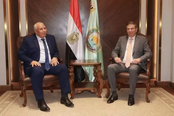 Agriculture min. , delegation of China Agricultural Univ. review co-operation in scientific research 1 - Egyptian Gazette