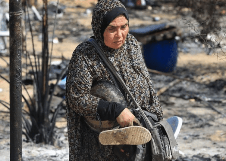 OCHA: At least 60,000 people displaced from east of Gaza City 2 - Egyptian Gazette OCHA: At least 60,000 people displaced from east of Gaza City 1 - Egyptian Gazette