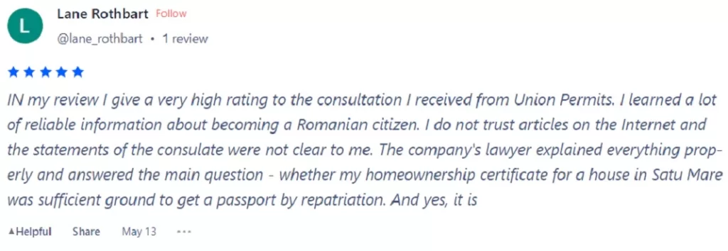 Reviews of Union Permits company