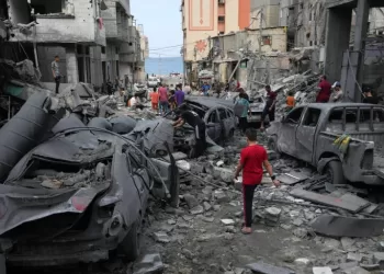 3 Palestinians killed in Israeli airstrike in western Gaza City