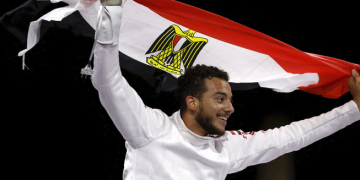 Egypt wins 1st medal in 2024 Paris Olympics 1 - Egyptian Gazette Egypt wins 1st medal in 2024 Paris Olympics