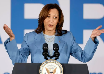 Kamala Harris says ‘I will not be silent’ on suffering in Gaza after Netanyahu talks