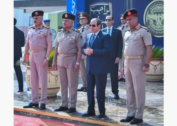 Sisi inspects Egyptian Military Academy