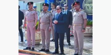 Sisi inspects Egyptian Military Academy